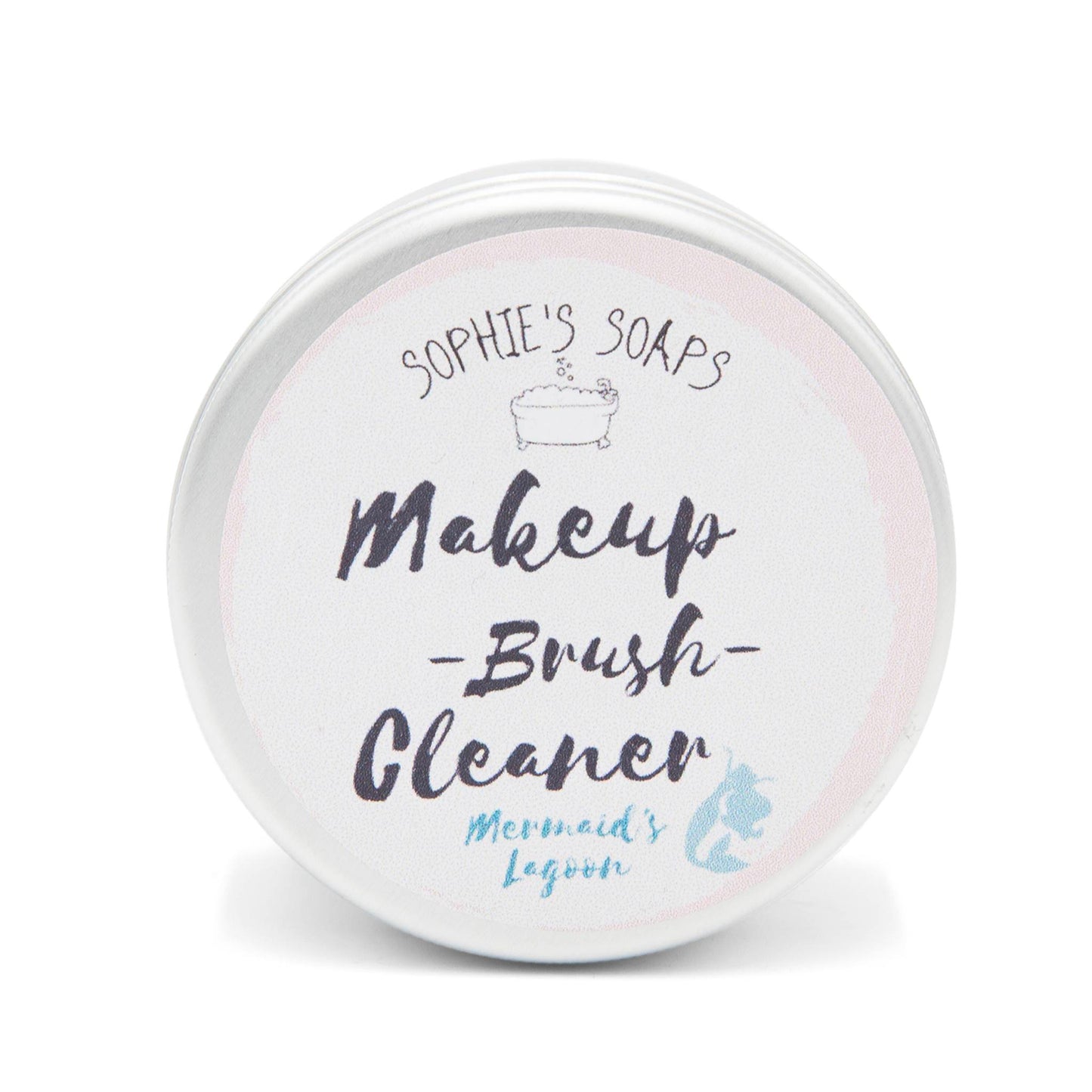 Sophie's Soaps Skincare Mermaid Lagoon Make Up Brush Solid Cleansing Soap - Sophie's Soaps