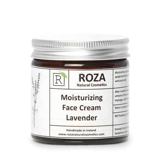 Roza Natural Cosmetics Skincare Roza Moisturising Face Cream Lavender 60ml