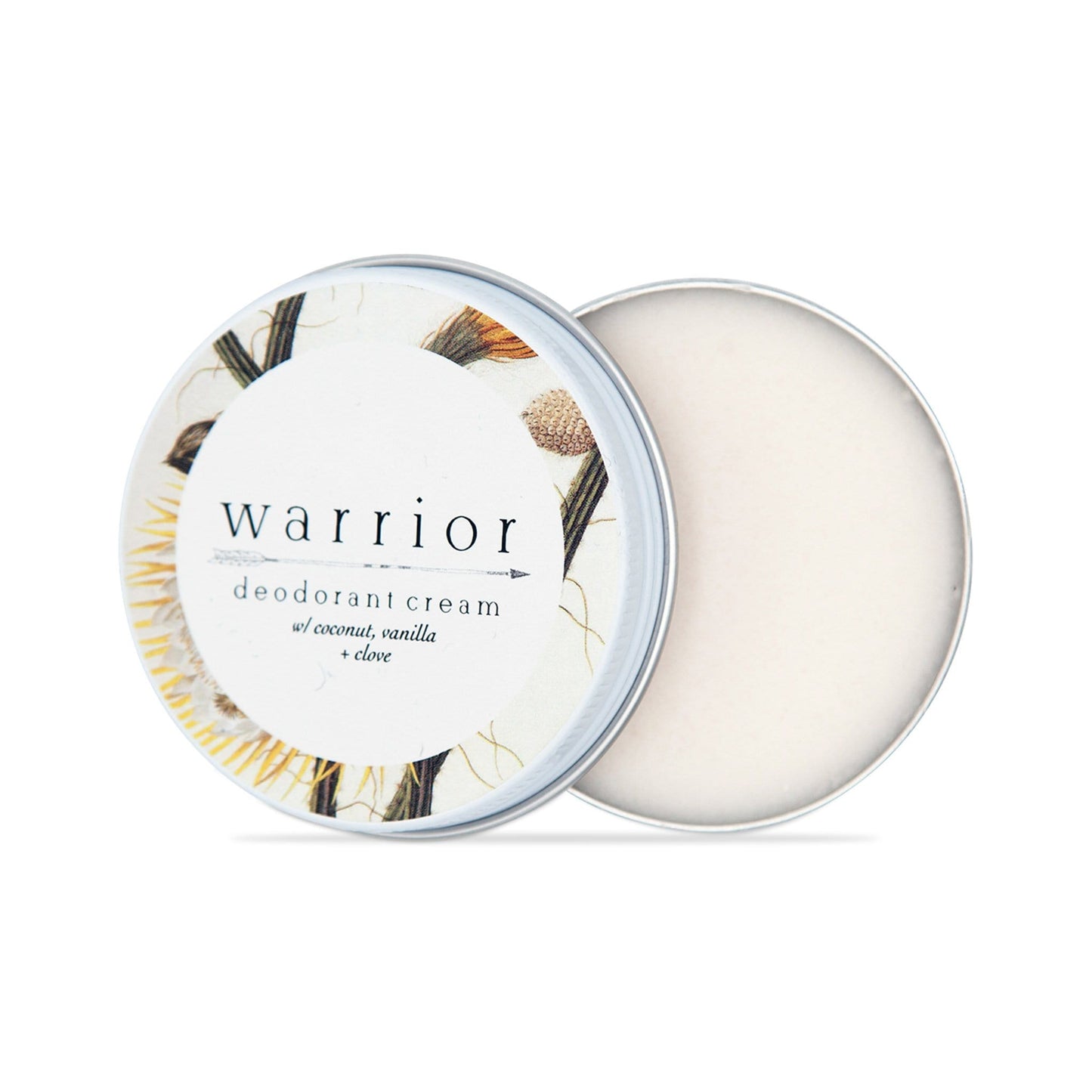 Warrior Botanicals Skincare Warrior Deodorant Cream - Coconut, Vanilla & Clove