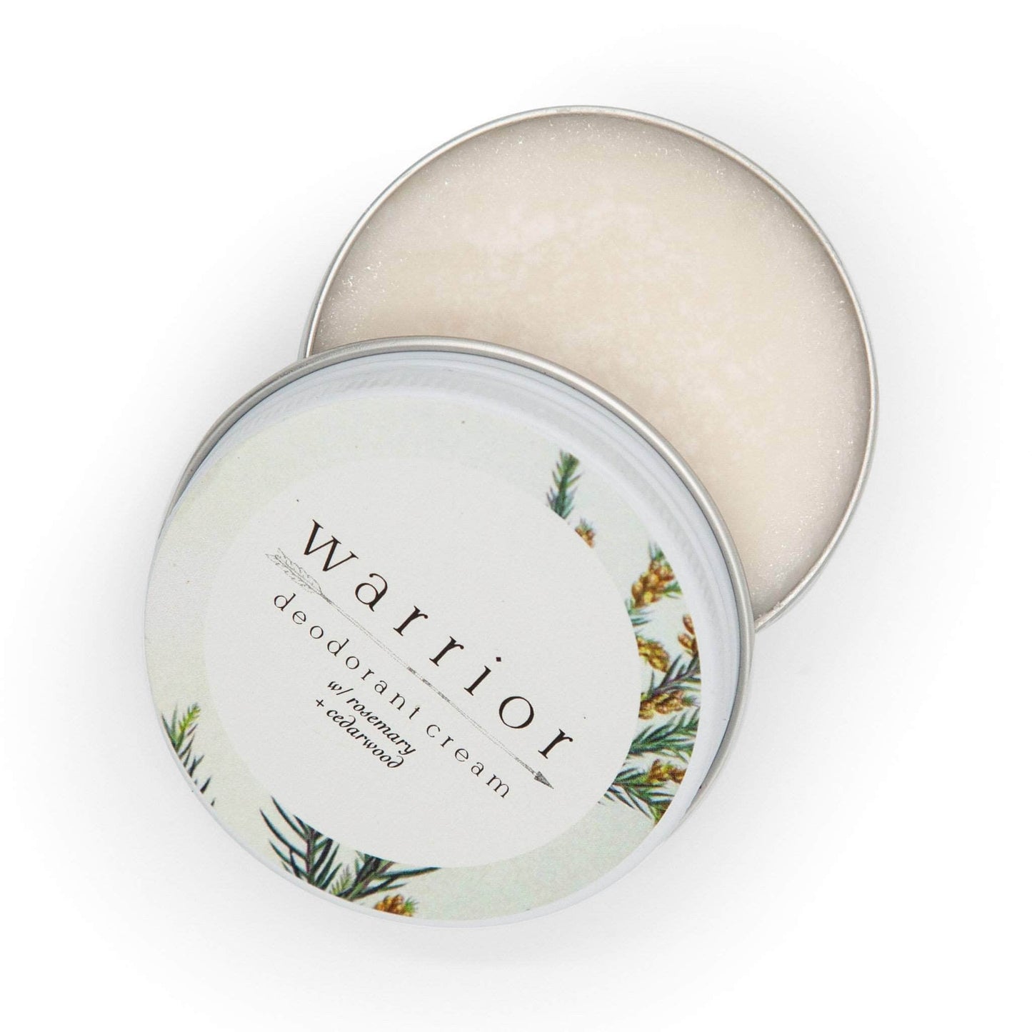 Warrior Botanicals Skincare Warrior Deodorant Cream - Rosemary & Cedarwood