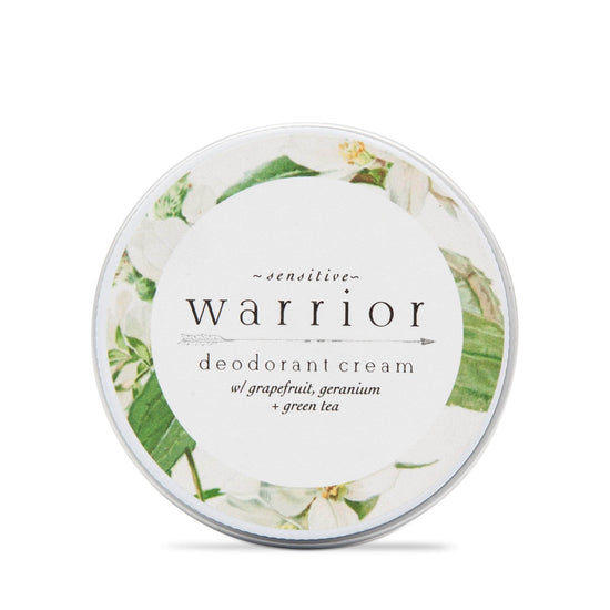 Warrior Botanicals Skincare Warrior Sensitive Deodorant Cream - Grapefruit, Geranium and Green Tea
