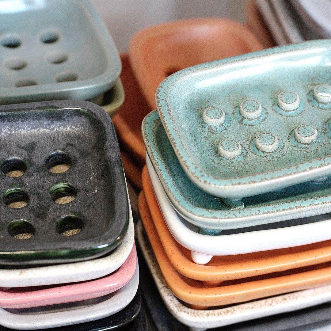 Haapa Ceramics Soap Dishes Ceramic Soap Dish - Rust - Haapa Ceramics