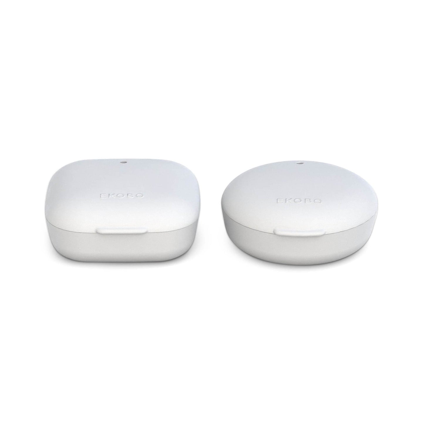 Faerly Soap Dishes & Holders Duo of Travel Soap Boxes - Cloud Grey - Ekobo
