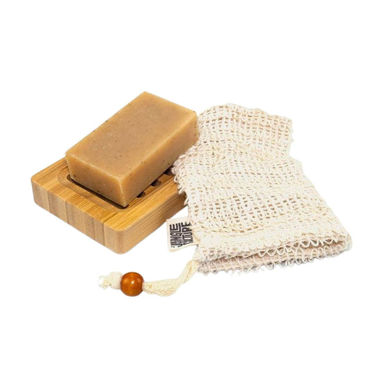 Faerly Soap Dishes & Holders Sisal Soap Bag - Mesh Soap Saver Pouch - Jungle Culture