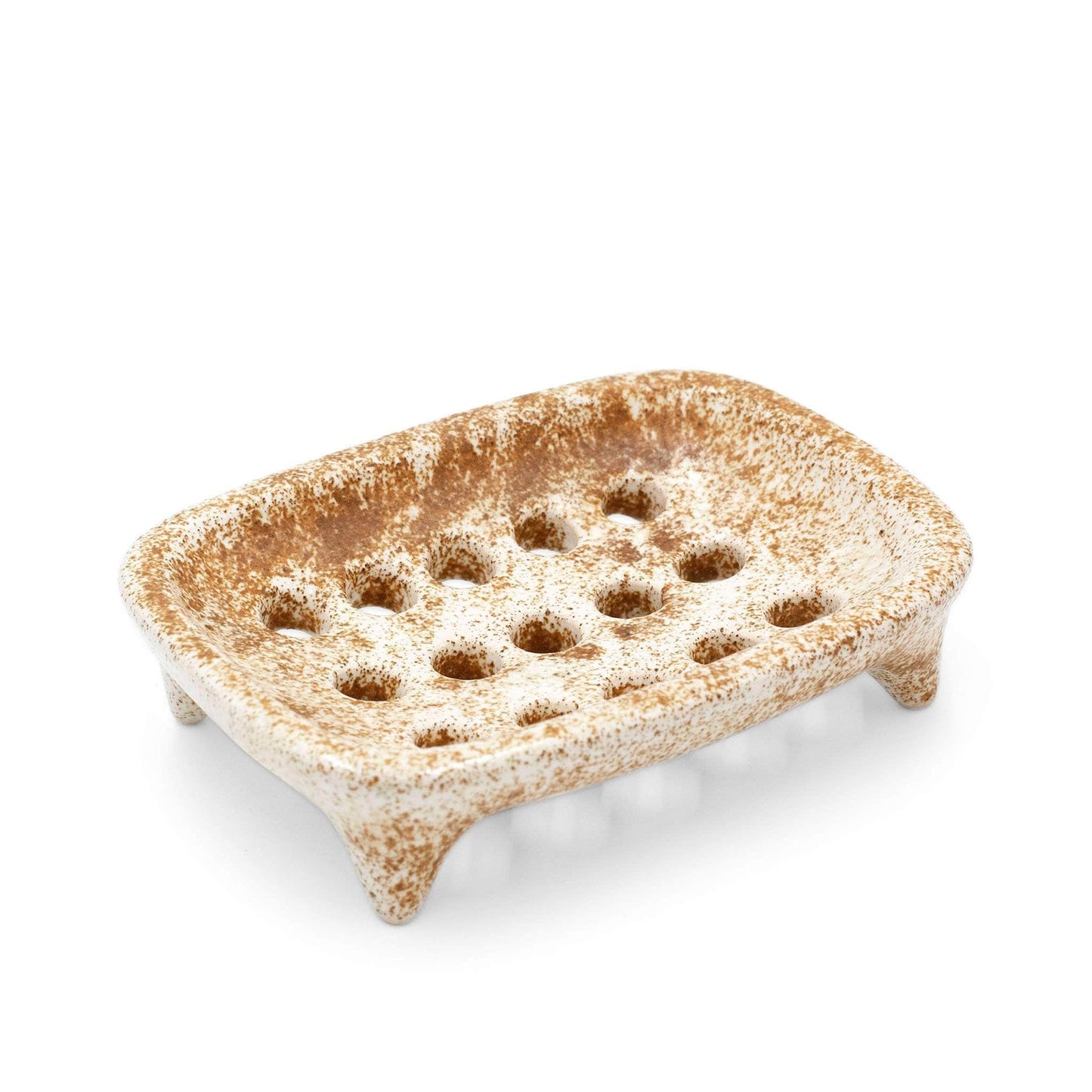 Load image into Gallery viewer, Haapa Ceramics Soap Dishes Holes Ceramic Soap Dish - Rust - Haapa Ceramics
