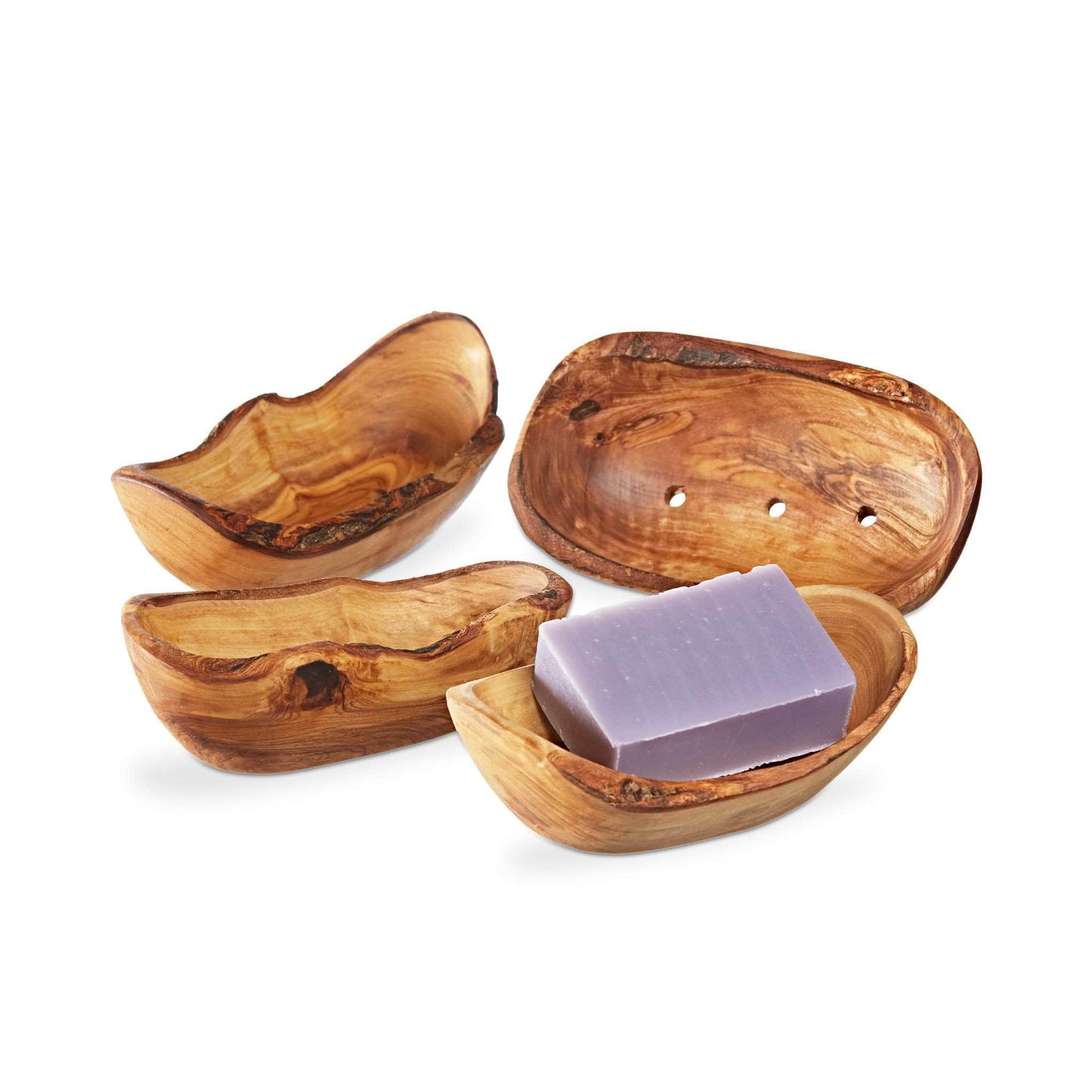 ecoLiving Soap Dishes Olive Wood Soap Dish - Rectangle