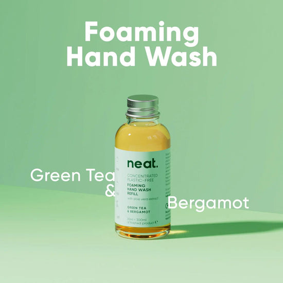 neat. Soap Neat Foaming Handwash Refill Starter Pack - Green Tea & Bergamot