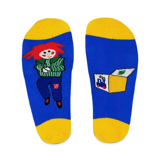 Irish Socksciety Socks Bosco Blue Socks - Irish Sockciety
