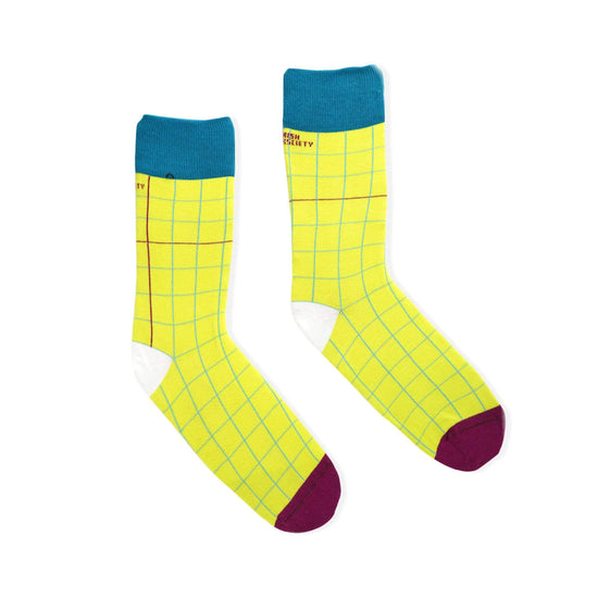 Irish Socksciety Socks Grand Socks Lime - Irish Socksciety