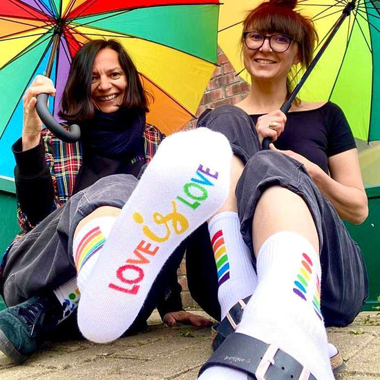 Irish Socksciety Socks Love is Love - Pride Socks - Irish Socksciety