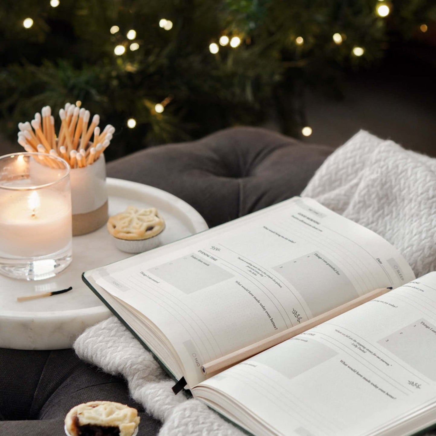 Printfinger Stationery The Sixty Second Journal - Gratitude & Wellness Journal