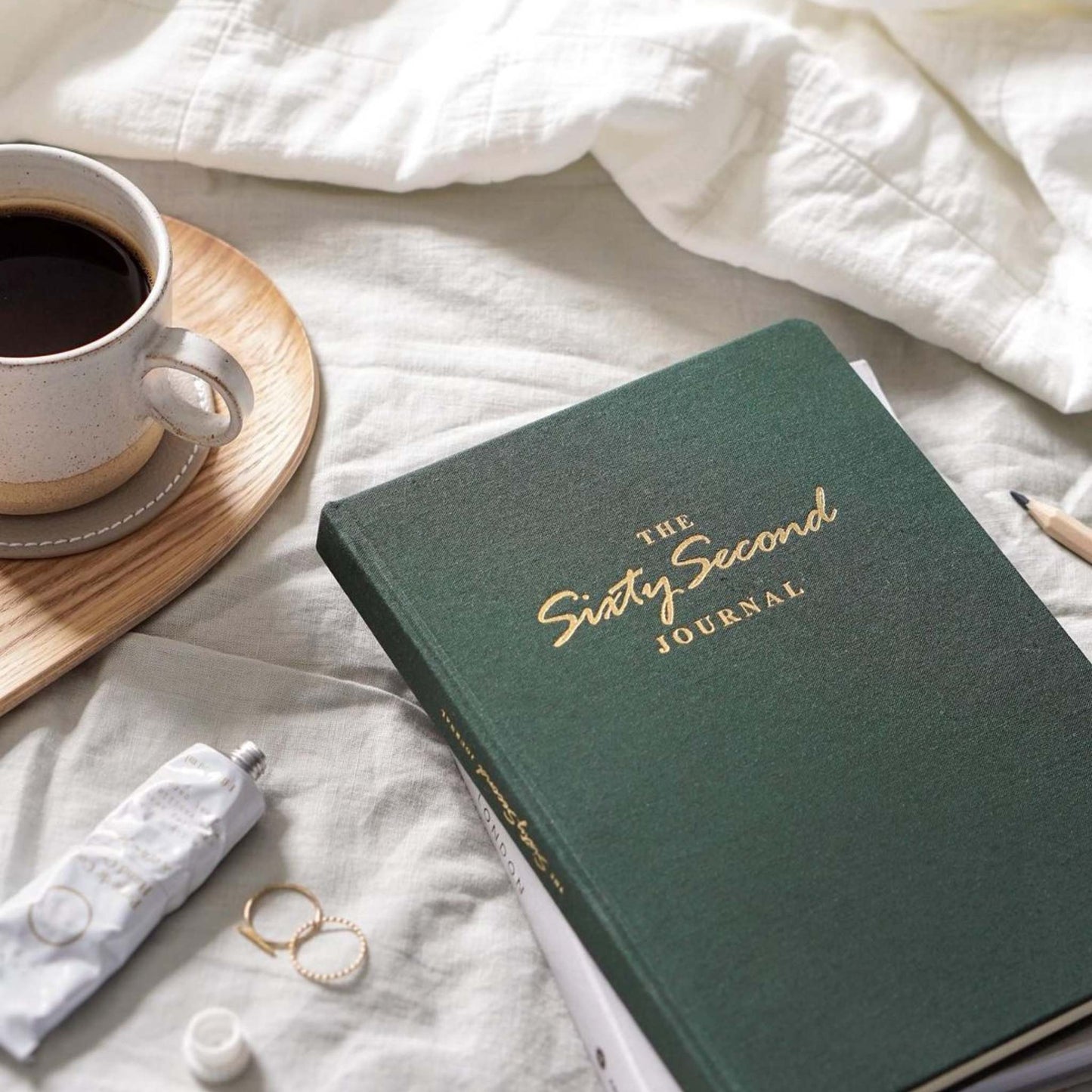 Printfinger Stationery The Sixty Second Journal - Gratitude & Wellness Journal