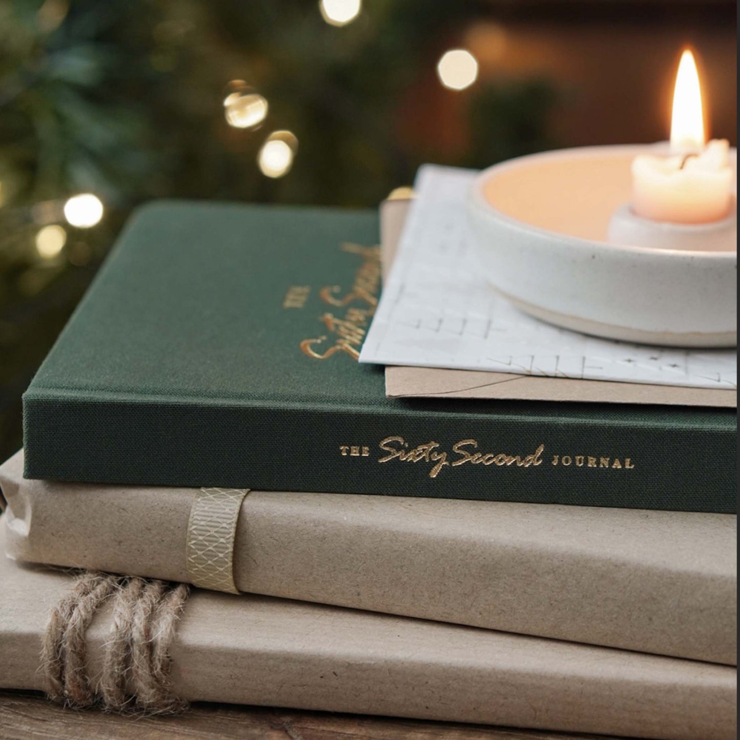 Printfinger Stationery The Sixty Second Journal - Gratitude & Wellness Journal