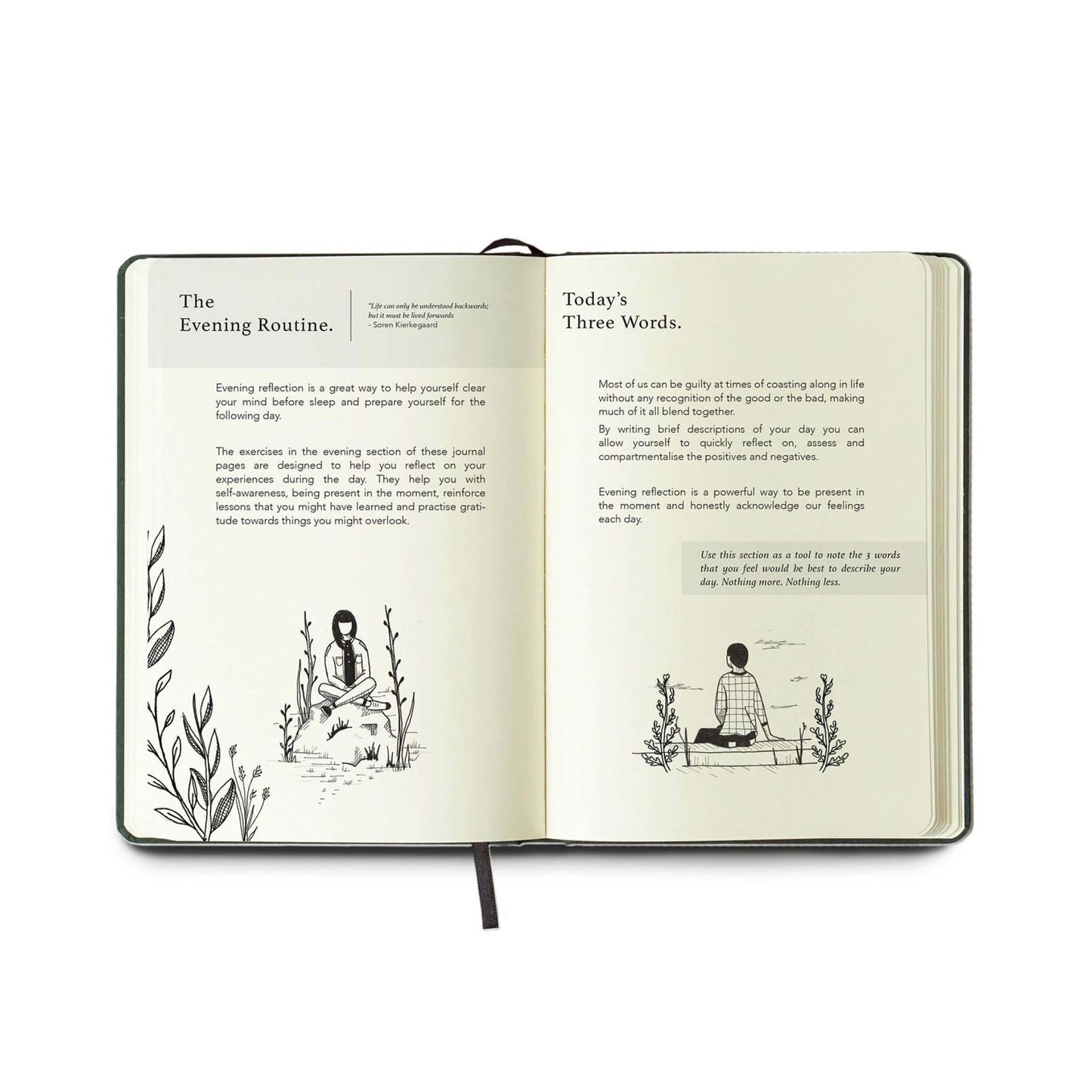 Printfinger Stationery The Sixty Second Journal - Gratitude & Wellness Journal