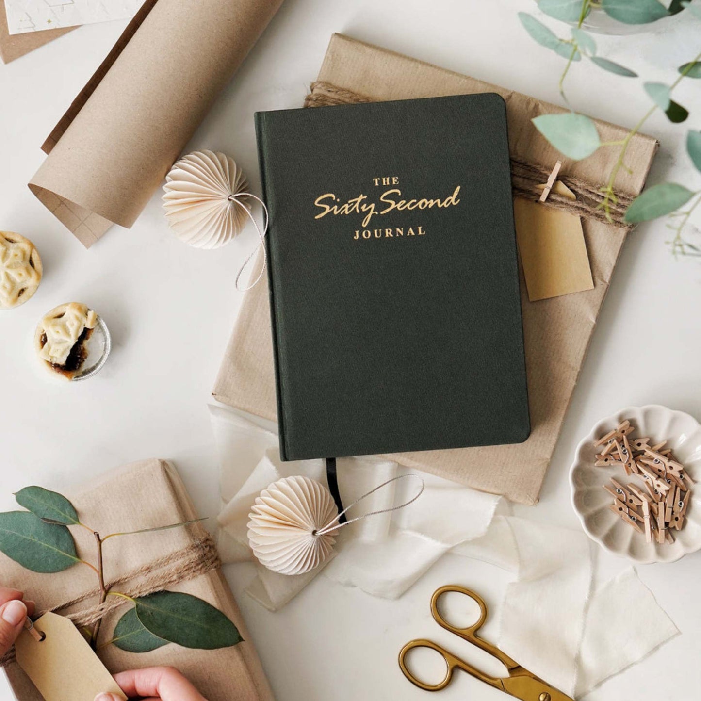 Printfinger Stationery The Sixty Second Journal - Gratitude & Wellness Journal