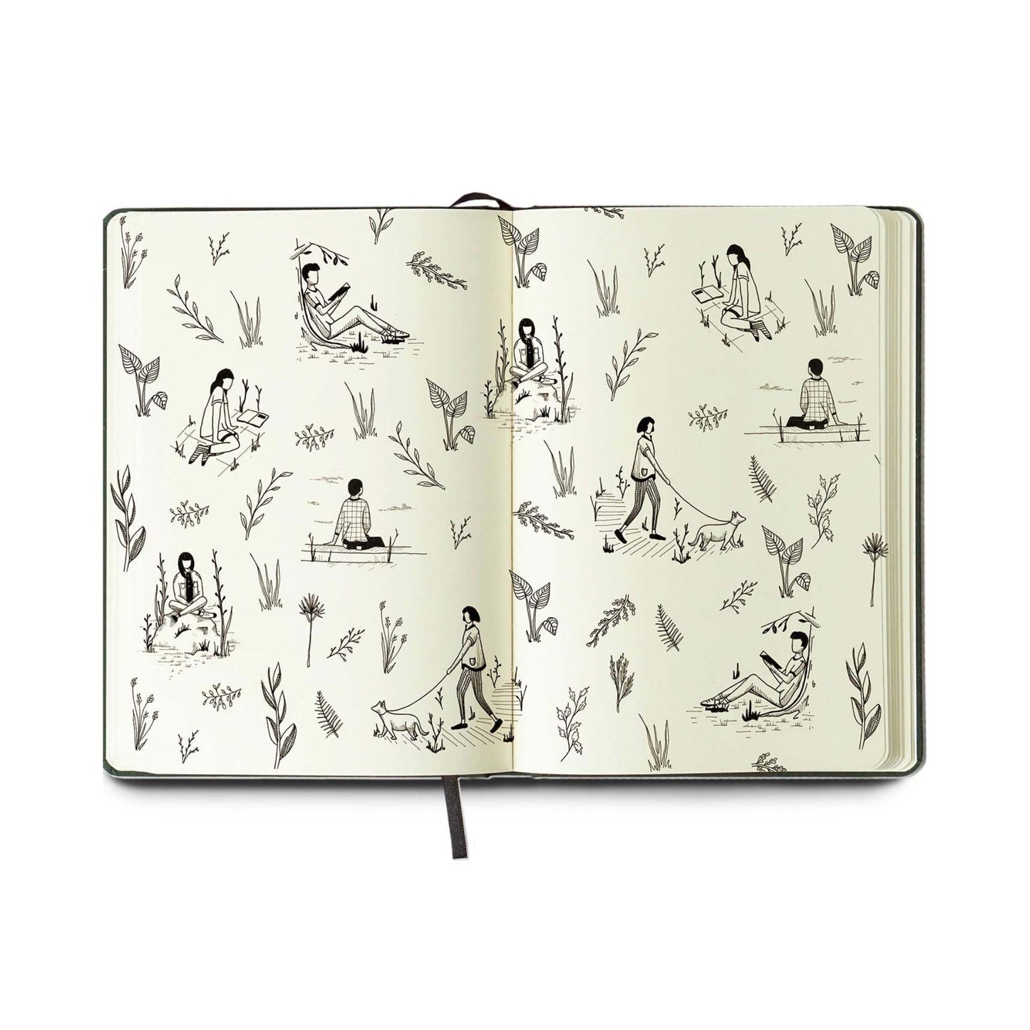 Printfinger Stationery The Sixty Second Journal - Gratitude & Wellness Journal