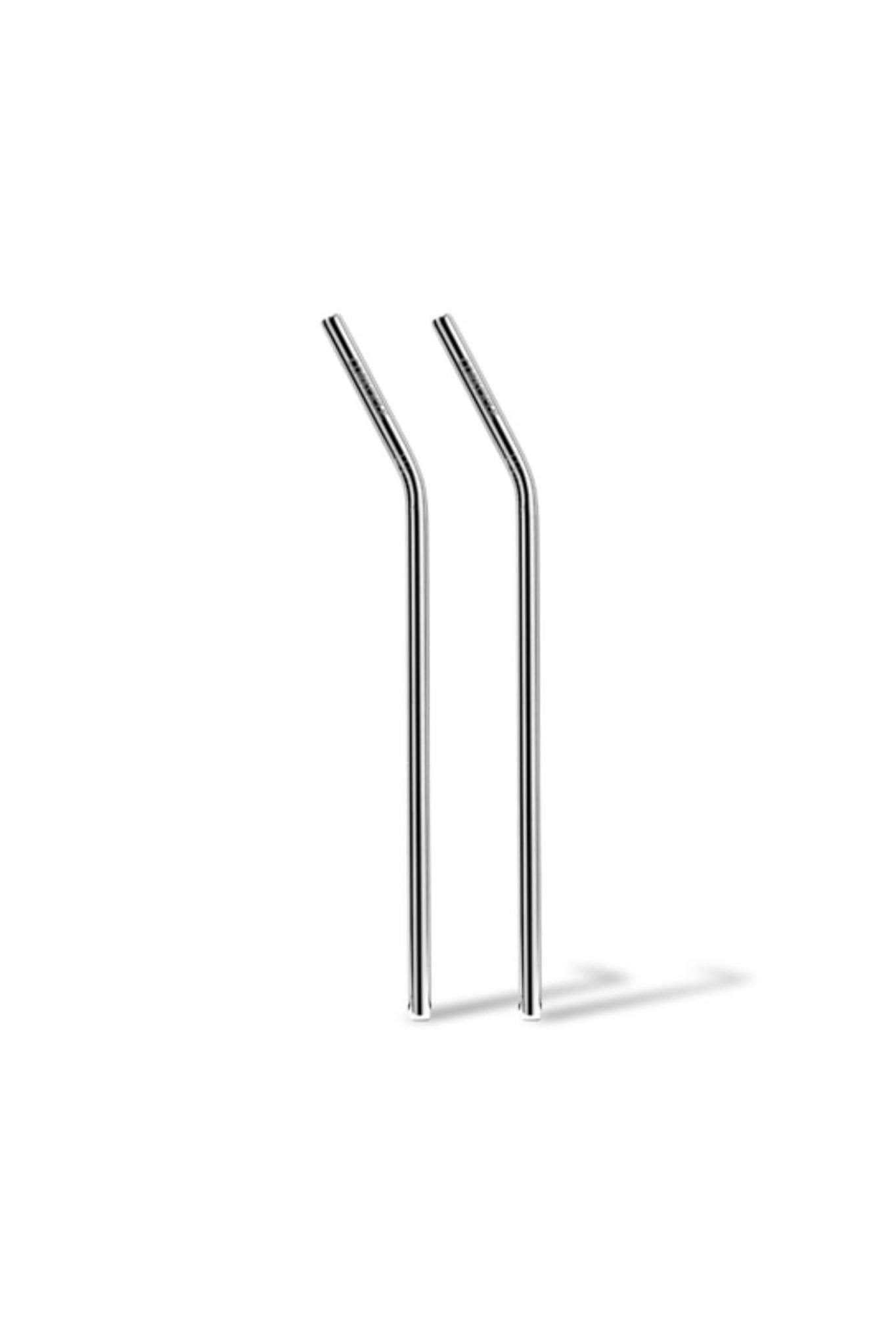 Corkcicle Extra Long Stainless Steel Tumbler Straws 2 Pack Faerly