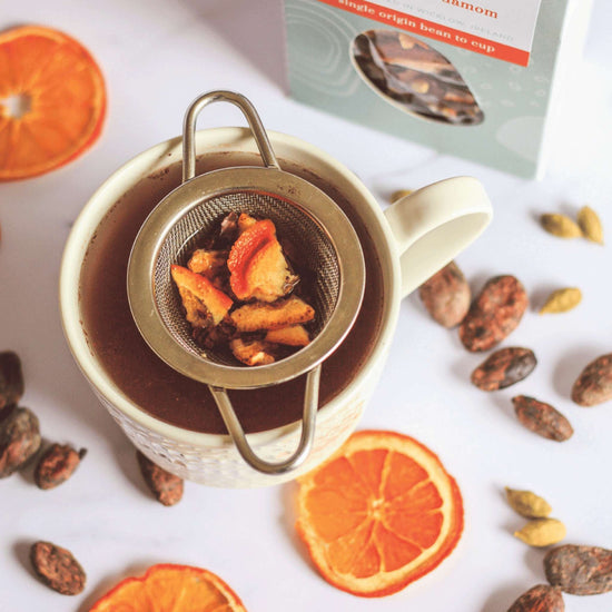 Nibbed Tea & Infusions Nibbed Organic Cacao Tea with Orange and Cardamom