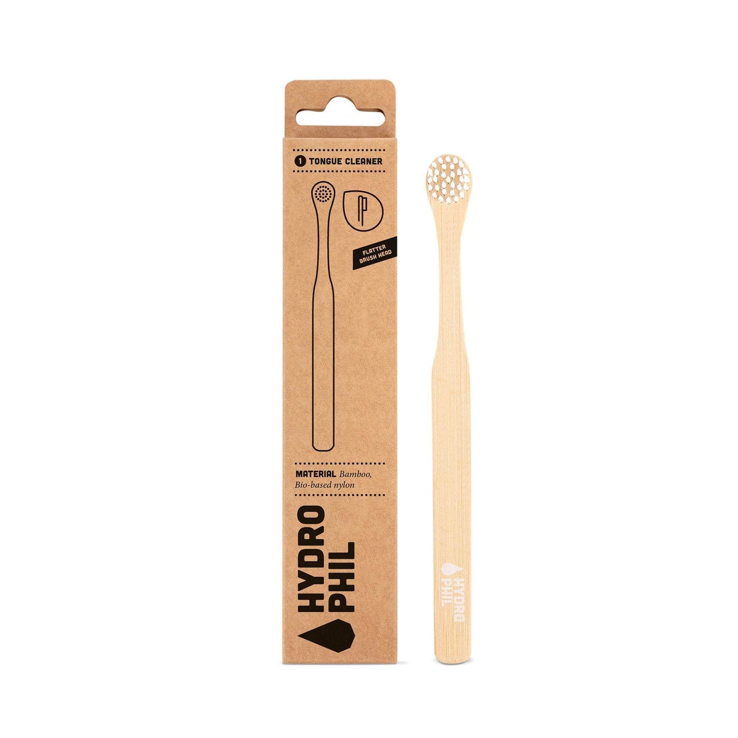 Hydrophil Toothbrushes Hydrophil - Bamboo Tongue Cleaner Brush