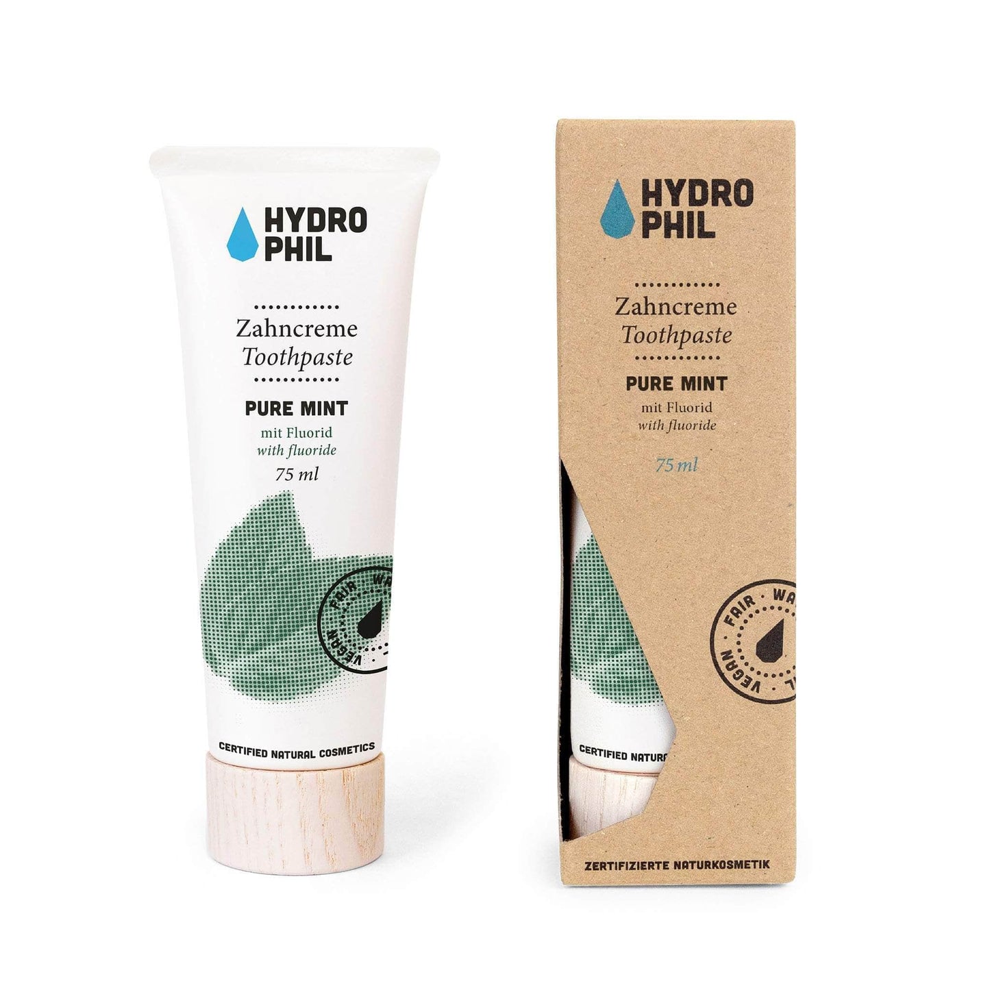 Hydrophil Toothpaste Hydrophil - Toothpaste Pure Mint With Fluoride