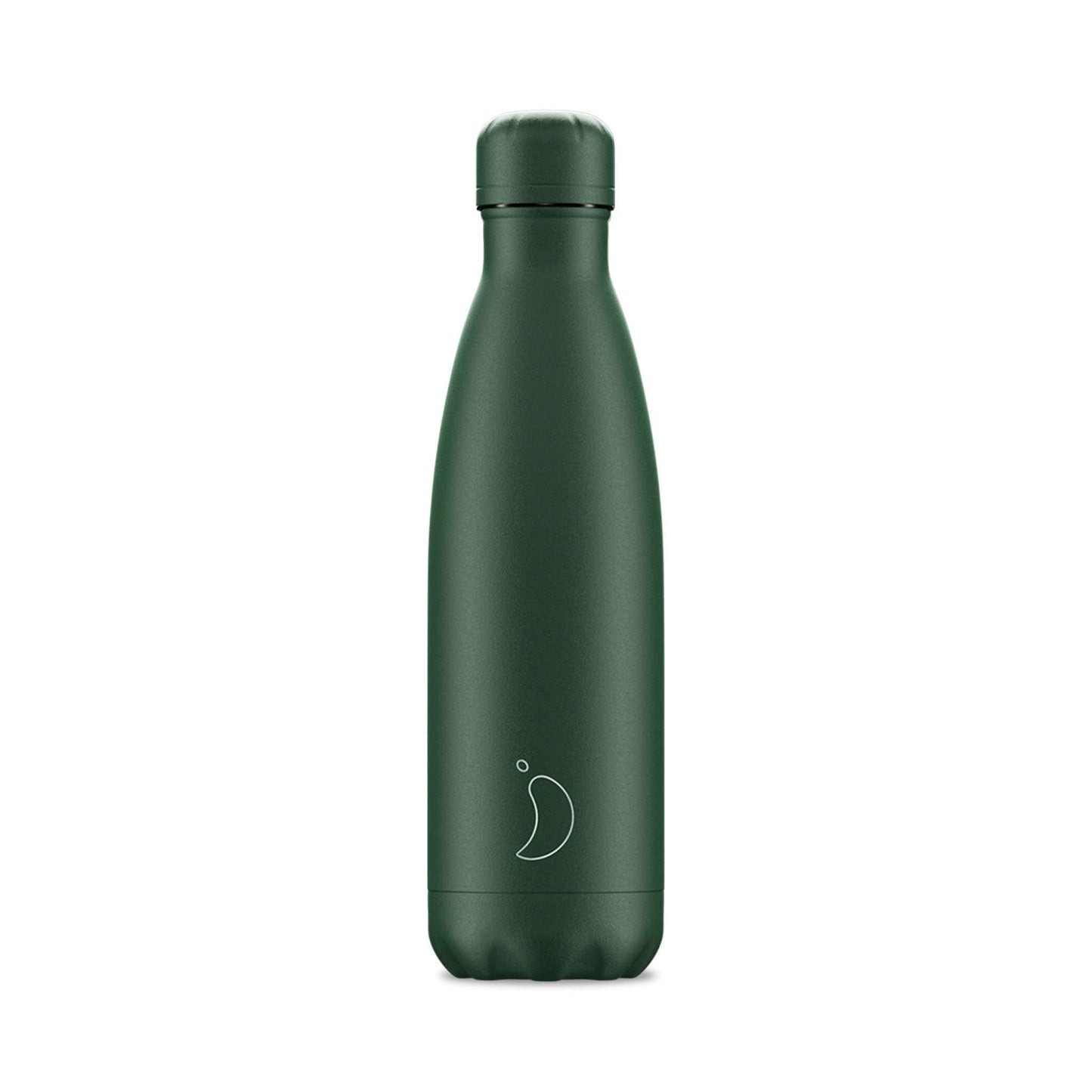 Chilly's Water Bottle Chilly's Reusable Bottle - 500ml, S/Steel,  Matte All Green