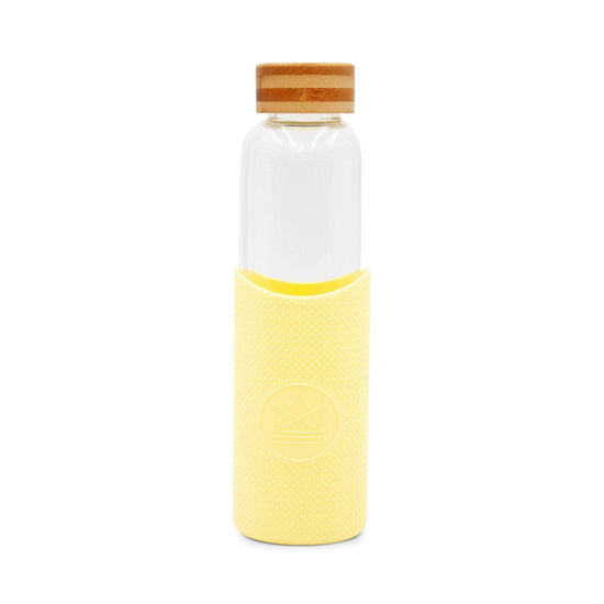 Neon Kactus Water Bottle Neon Kactus - Glass Water Bottles - 550ml - Sun Is Shining Yellow