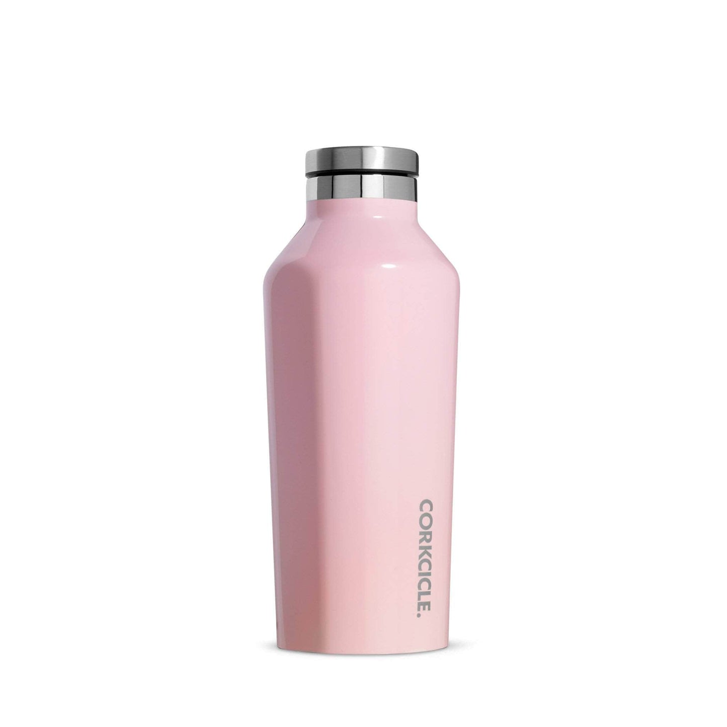 Corkcicle Water Bottles 9oz/270ml Corkcicle Canteen - Insulated Bottle - Gloss Rose Quartz