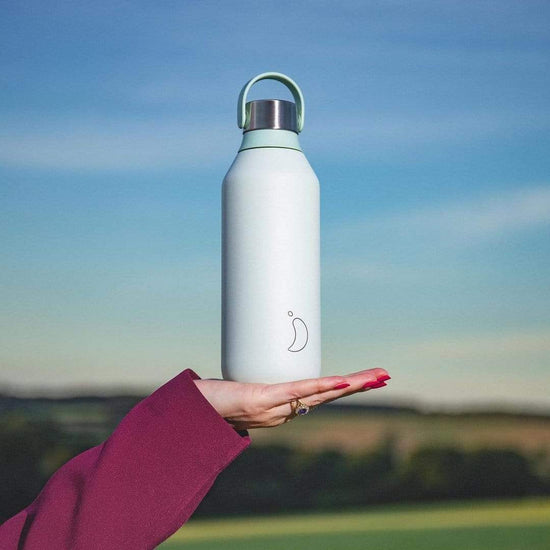 Chilly's 500ml Series 2 Stainless Steel Water Bottle - Frost Blue