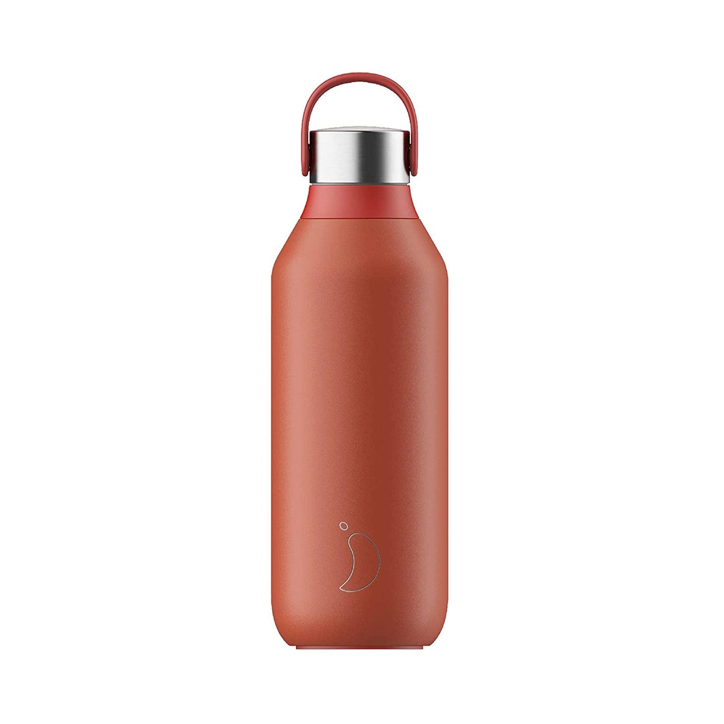 Chilly's Water Bottles Chilly’s 500ml Series 2 Stainless Steel Water Bottle - Maple Red