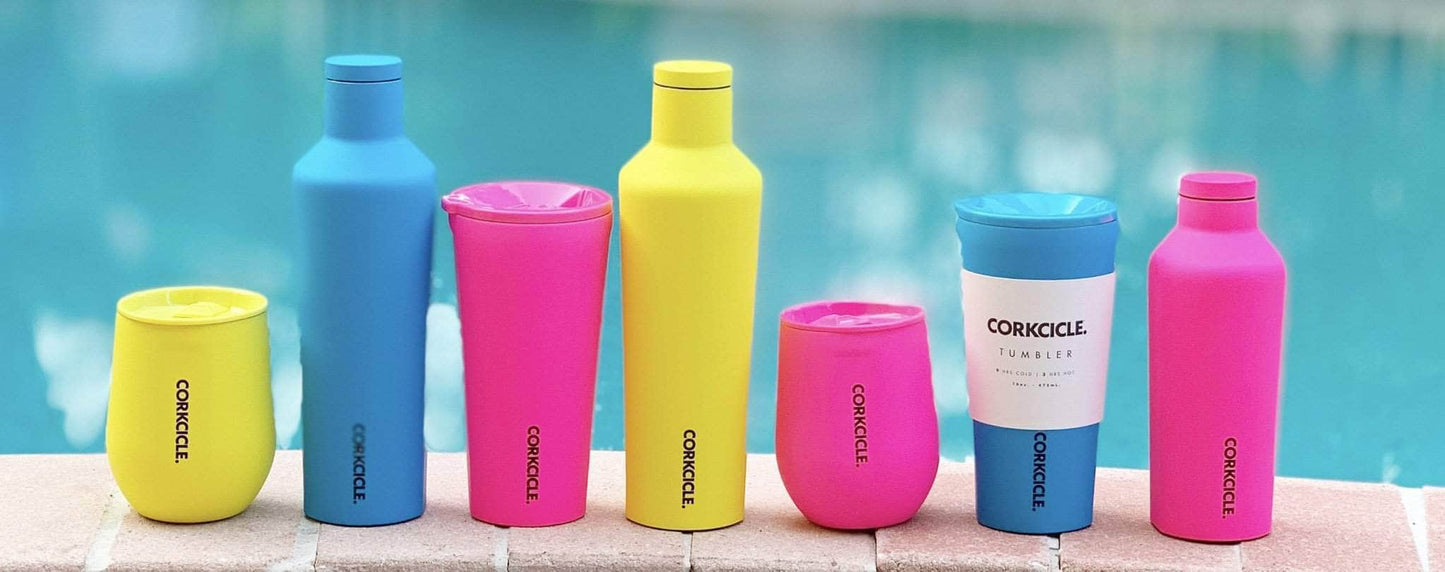 Corkcicle Water Bottles Corkcicle Canteen - Insulated Bottle - Neon Lights Collection