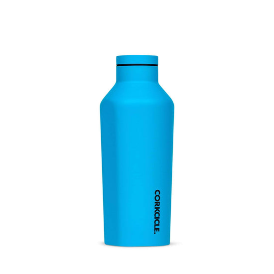 Corkcicle Water Bottles Neon Blue 9oz/270ml Corkcicle Canteen - Insulated Bottle - Neon Lights Collection