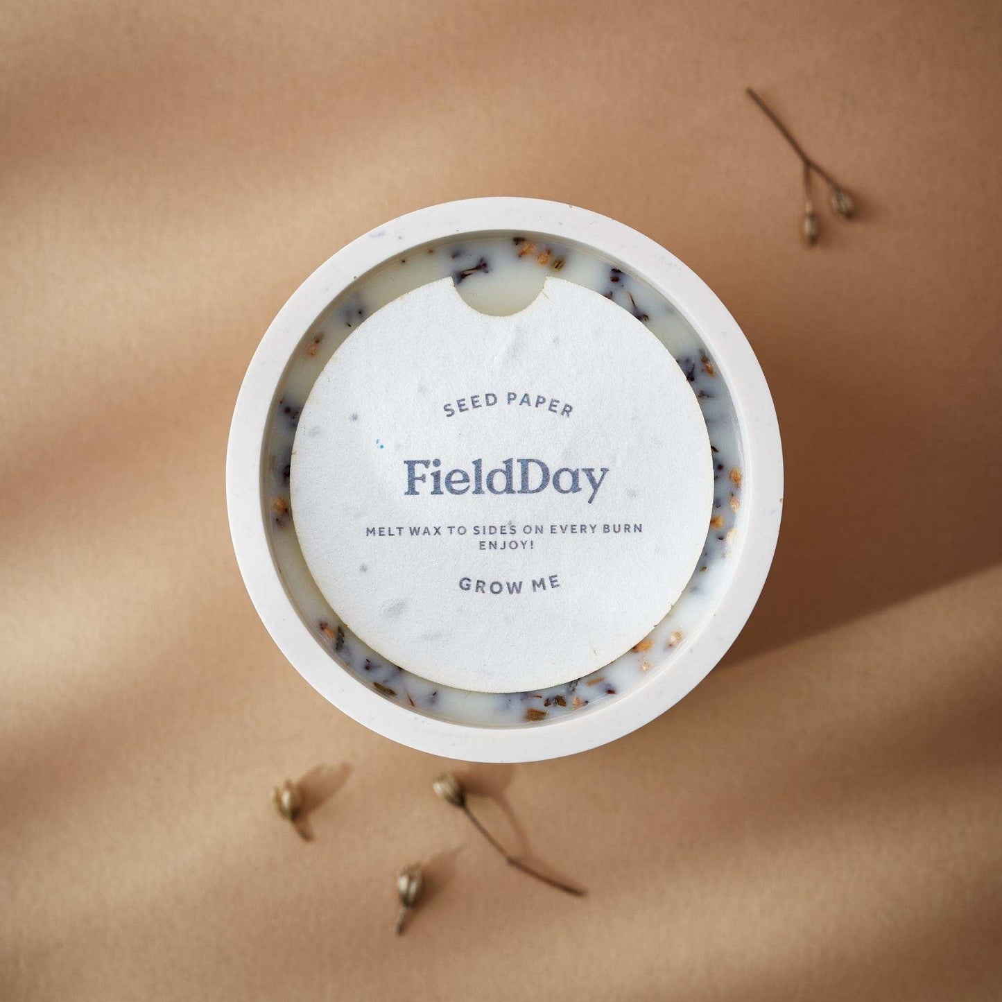 FieldDay Wax Melts Wildflower Soy Wax Candle - Wild Blossom & Field Flowers - FieldDay Seeds of Change