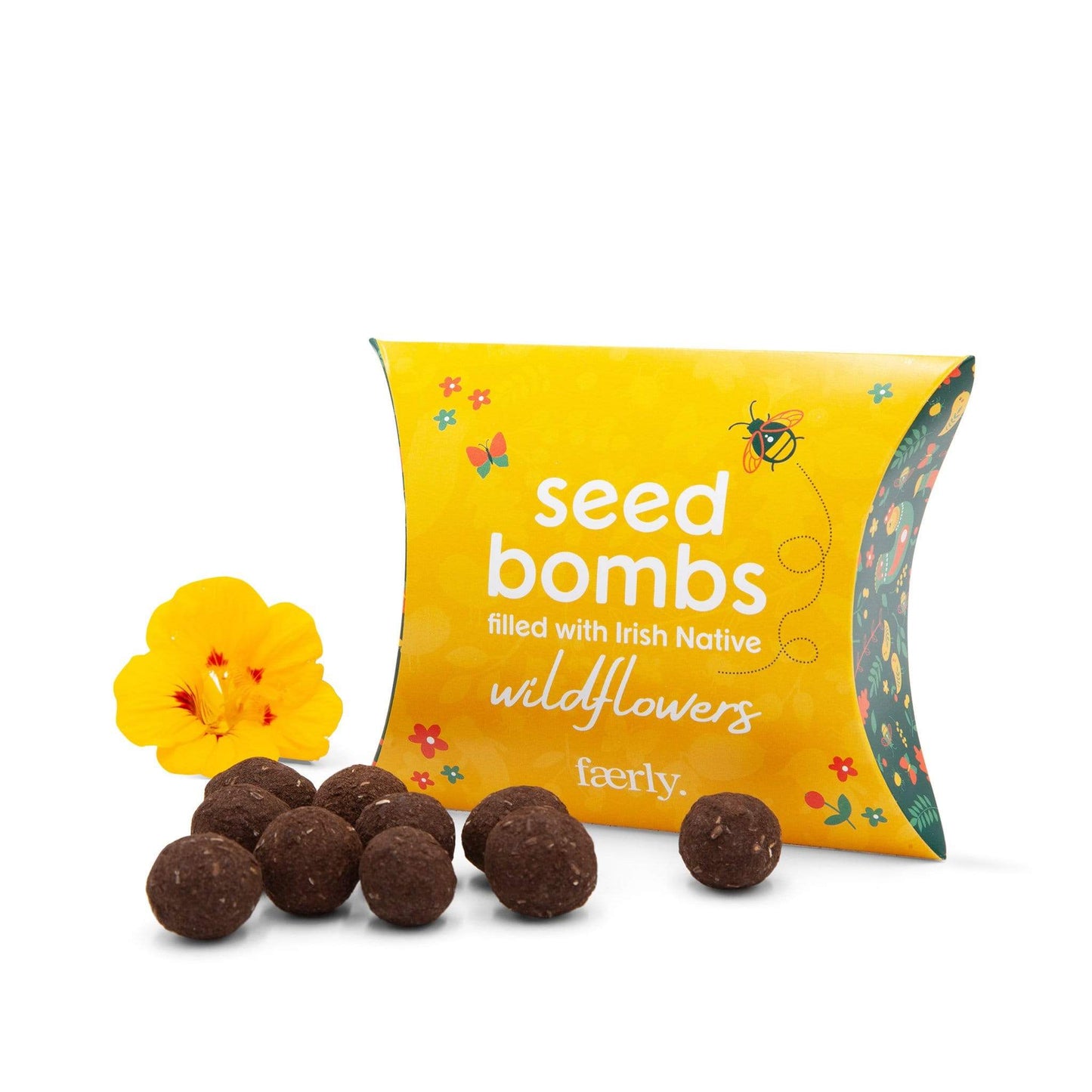 native wildflower seed bombs Irish WildFlower Seed Bombs 10 Pack – Faerly